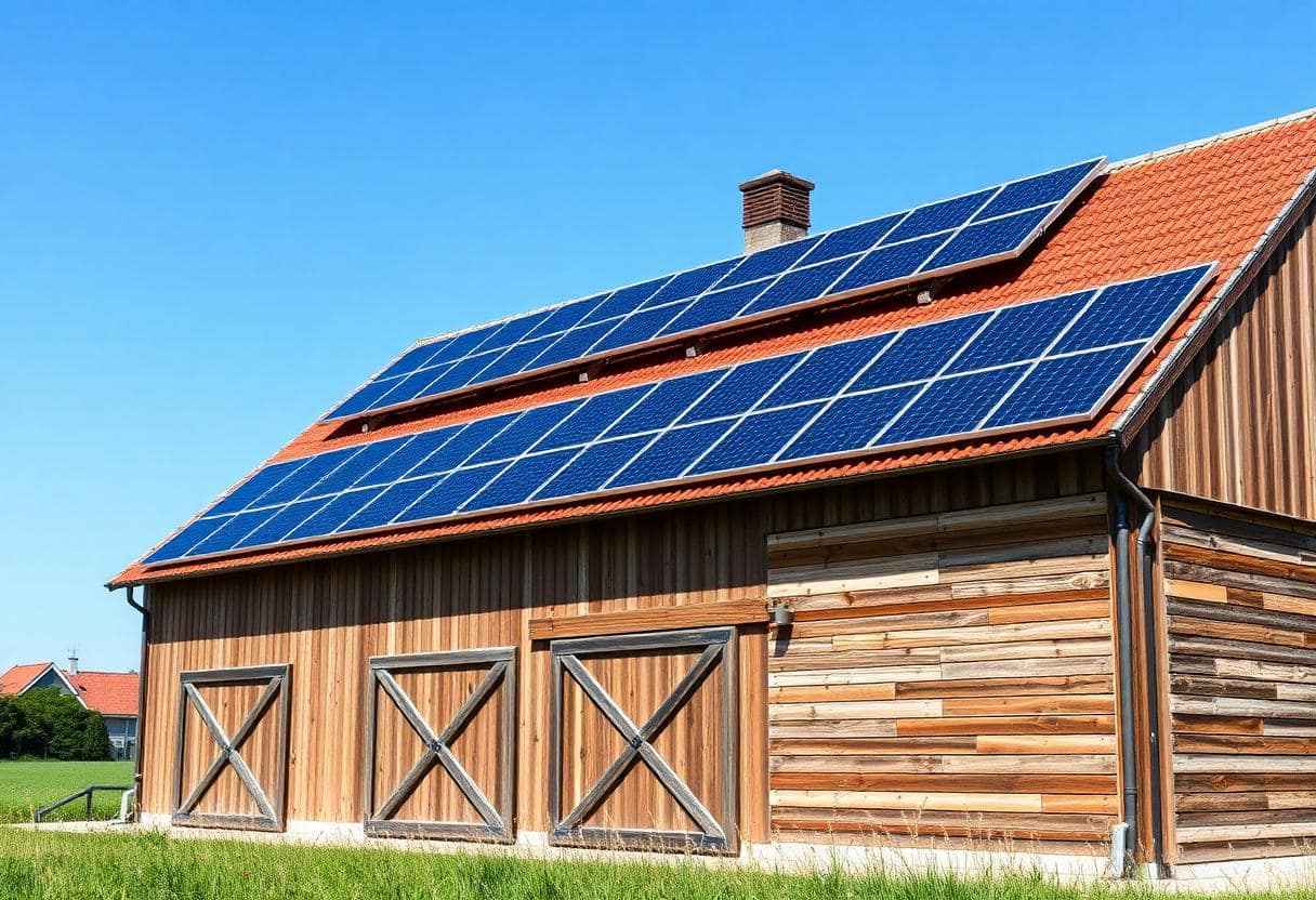 Duurzame energie op het boerenerf: word energiepositief