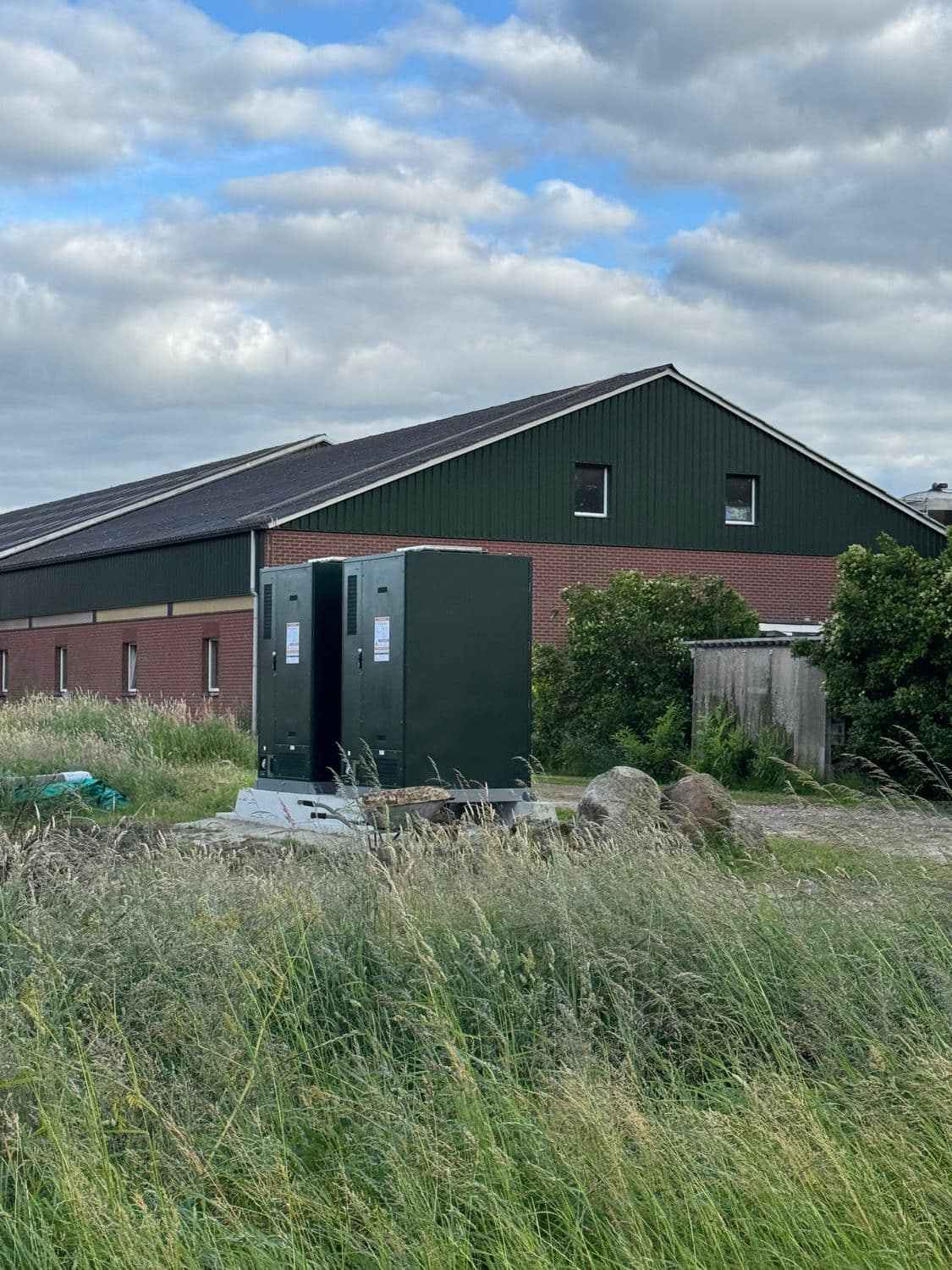 Agrarische zonnestroom gecombineerd met batterijopslag