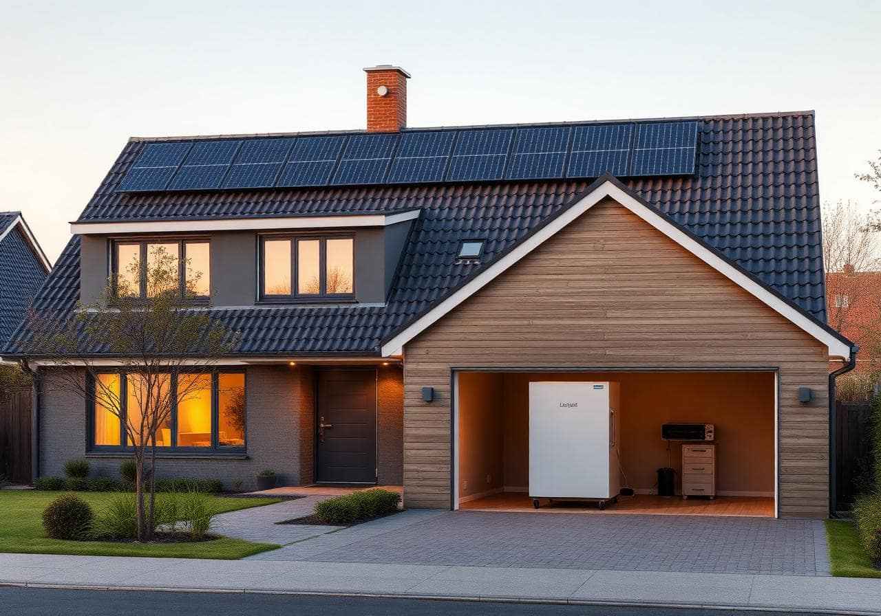 Woning met zonnepanelen en thuisbatterij waarvoor btw kan worden teruggevraagd