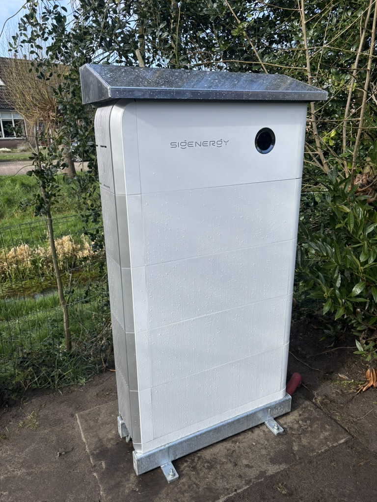 Sigenergy SigenStor close-up bij WereldBakker Wijnand