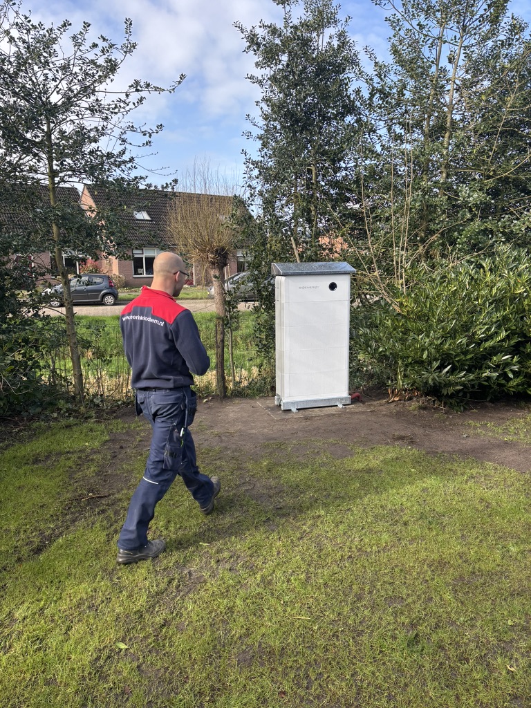Sigenergy SigenStor 40 kWh thuisbatterij geïnstalleerd bij WereldBakker Wijnand