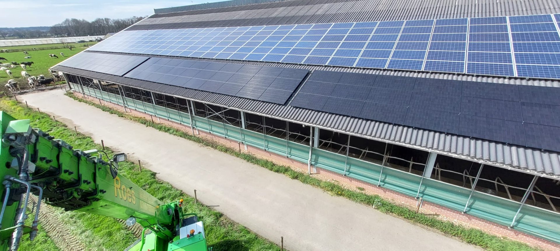 Zonnepanelen en batterijopslag voor agrarische bedrijven